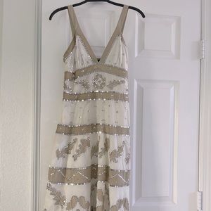 BCBG MAXAZRIA sequin cotton dress - 2